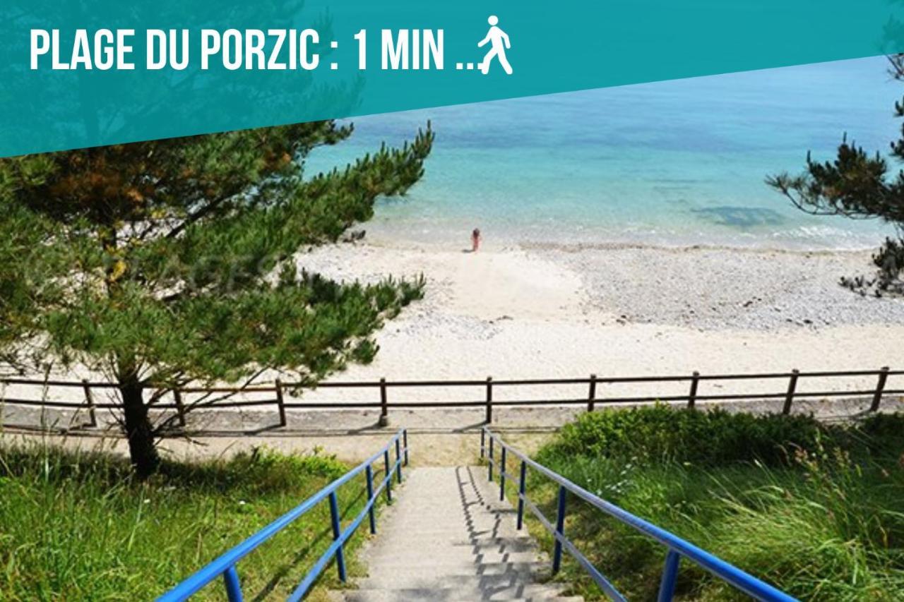 Ty France Villa Crozon Exteriör bild